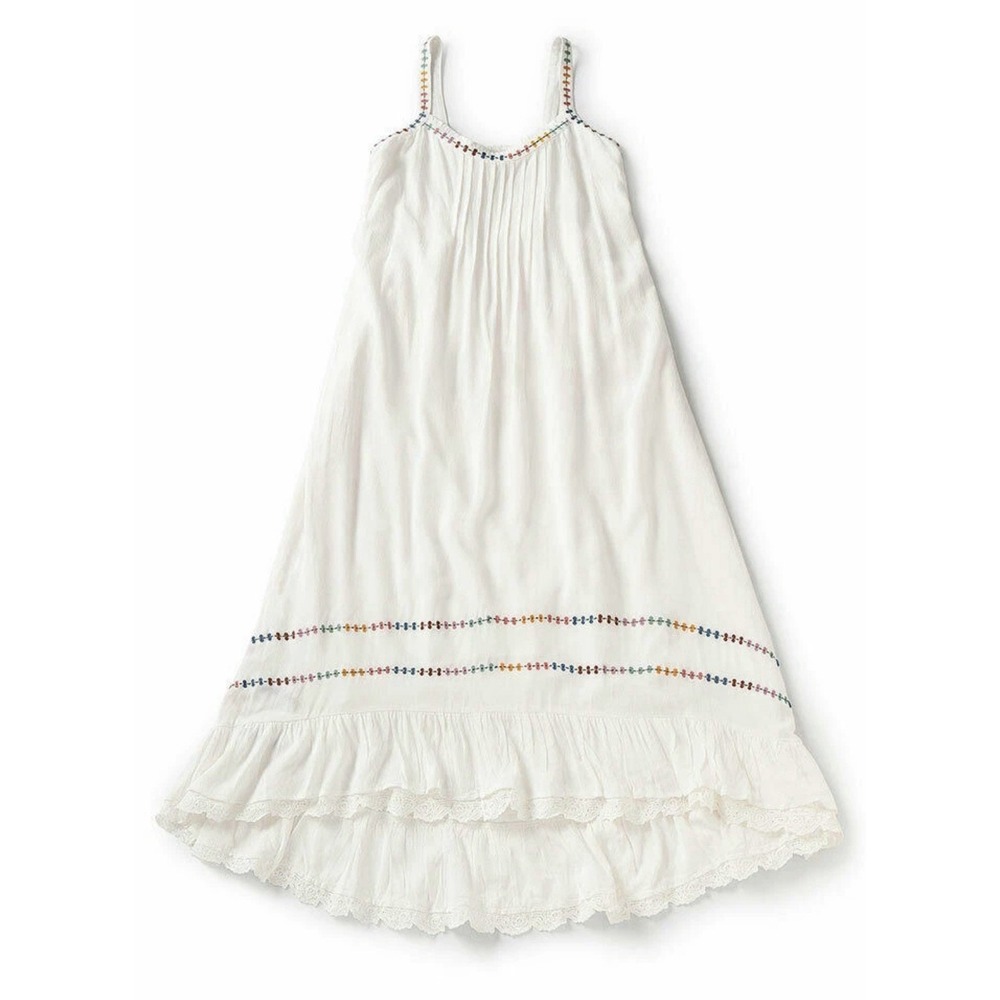 Matilda Jane Women's M Brilliant Daydream Adante Dress Maxi White Beach Bohemian